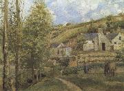 Camille Pissarro The Hermitage at Pontoise oil painting reproduction